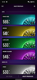 Heat Profiles